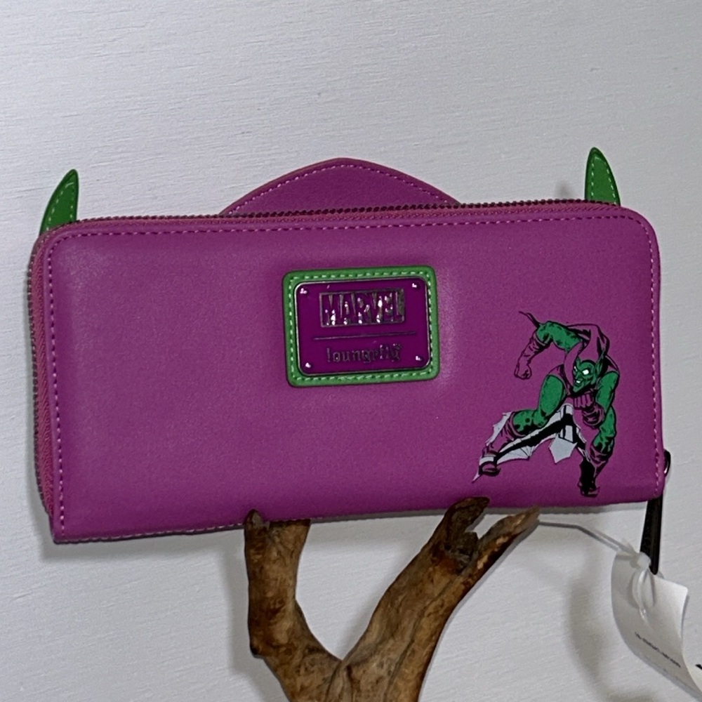 Marvel Green Goblin! Large zip wallet - Picture 2 of 8